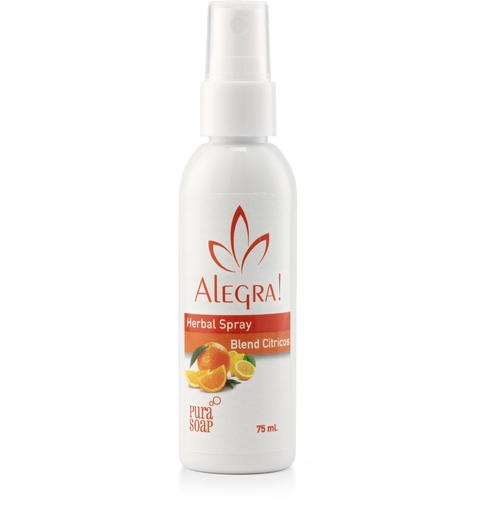 BLEND CITRICOS ALEGRA SPRAY 75ML PURA SOAP