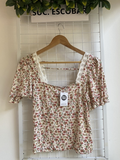 BLUSA FOREVER 21 NUEVA C/ETIQ T.M (E18065)