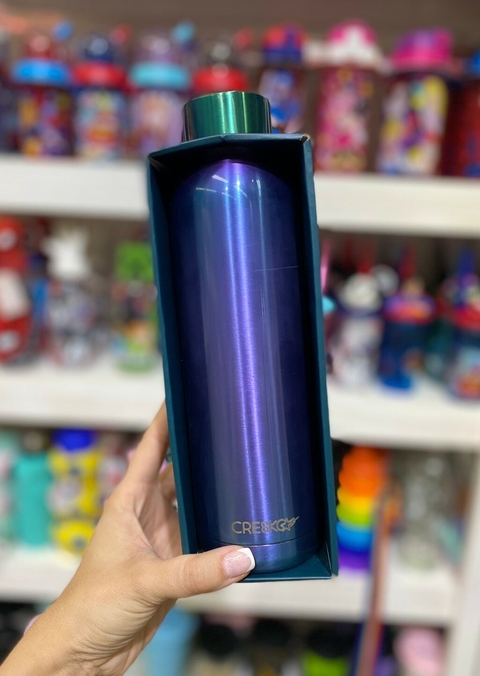 Botella de acero Cresko violeta 630 ml