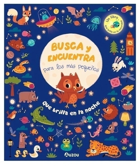Busca y encuentra para los más pequeños - Que brilla en la noche