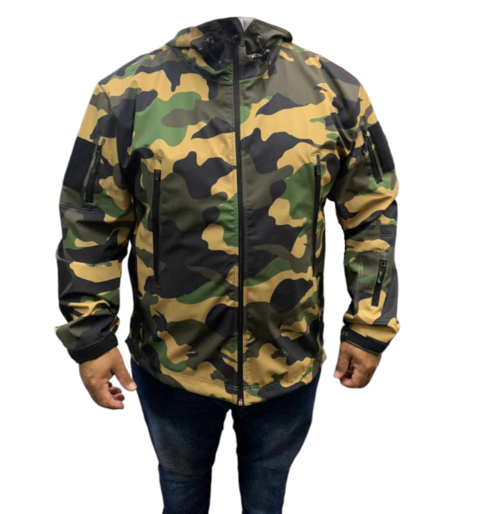 Campera SoftShell Macalpine Shark Skin Woodland