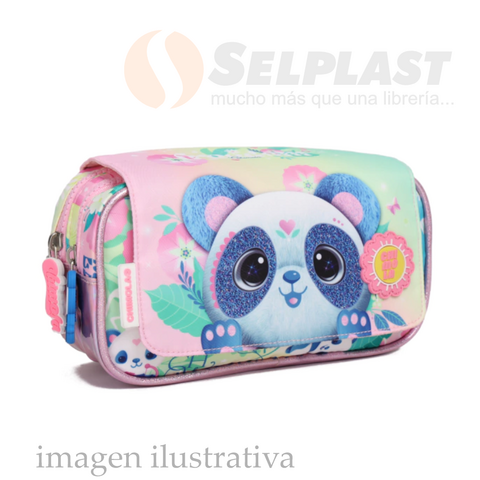 CANOPLA RECTANGULAR 2 CIERRES Y SOLAPA CHIMOLA PANDA BT118 CR.53193