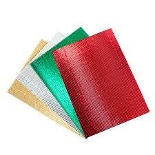 Cartón Micro corrugado metalizado 50x70