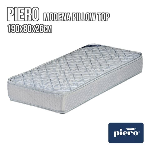 Colchon Piero Modena 190x80x26 cm Resortes |E|/1