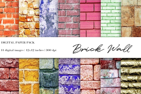 Colección Brick Wall (Backgrounds)