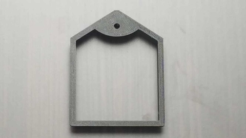 Cortante 3D ( 8 cm x 6 cm Interior ) Tag