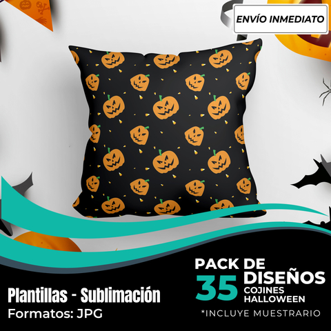 Diseños Cojines Halloween - Modelo 19