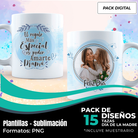 Diseños Tazas Día de la Madre - Modelo 182
