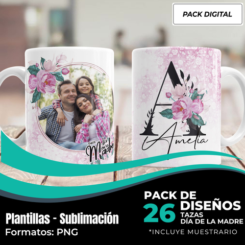 Diseños Tazas Día de la Madre - Modelo 85