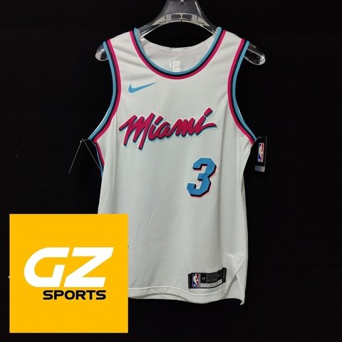 DWAYNE WADE #3 MIAMI HEAT CITY 2019 - EDITION AUTHENTIC