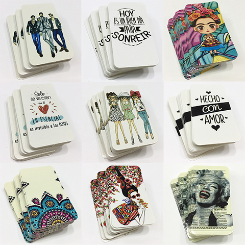 Etiquetas tags impresas p/precios UNISEX