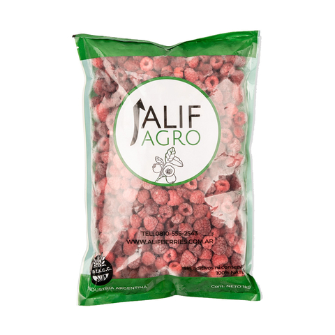 Frambuesa Congelados Alif Agro 1 Kg