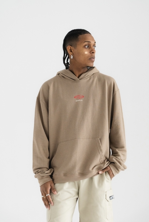 Hoodie Unique Dark Tan