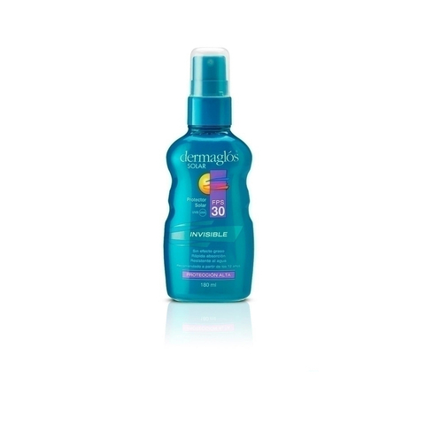 DERMAGLOS SOLAR F30 SPRAY INVISIBLE x 180ML