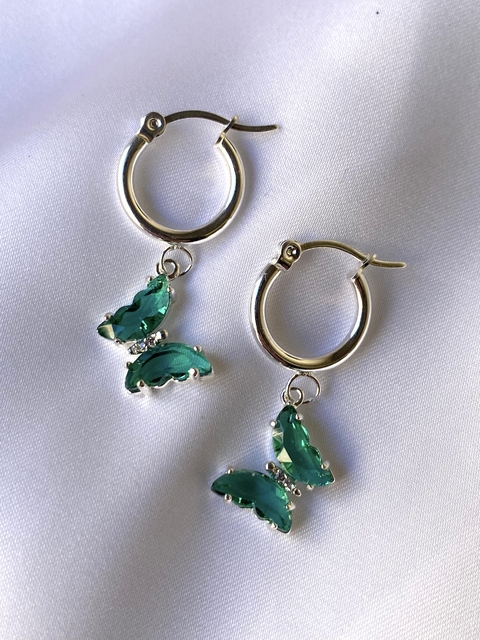 ARGOLLA MARIPOSA BAR989 VERDE