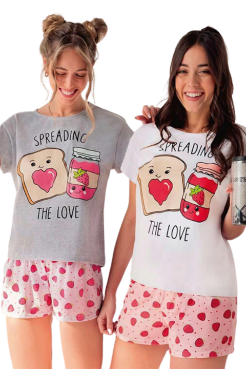 Pijama mujer juvenil algodón jersey Lencatex (art. 23753)