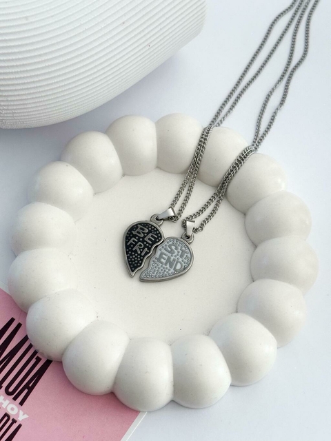 COLLARES DOBLE AMISTAD COQ24 x3- No acumula descuento