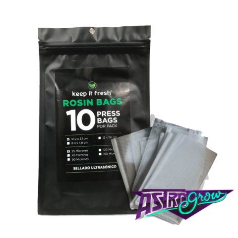 Kif - Mallas para prensar 25 micras (Doble Costura) Chica x1u