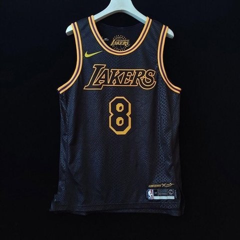 KOBE BRYANT #8 &amp; #24 LOS ANGELES LAKERS MAMBA EDITION - EDITION AUTHENTIC