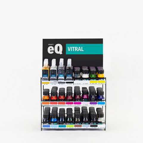 LACA VITRAL EQ 37ml - EXHIBIDOR COMPLETO