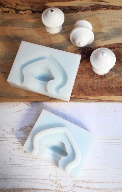 Molde Craquelina Tirador Encastre Chico