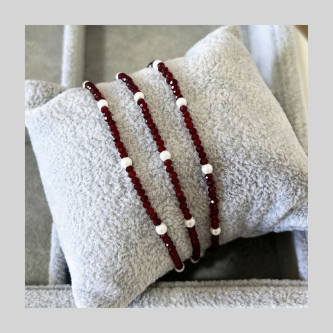 #P477 - Pulsera cristales