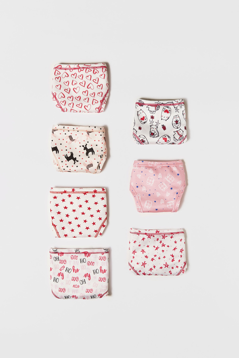 PACK X 2 CULOTTE LESS DE ALGODÓN NAVIDAD (Art. 77047) - PROMESSE
