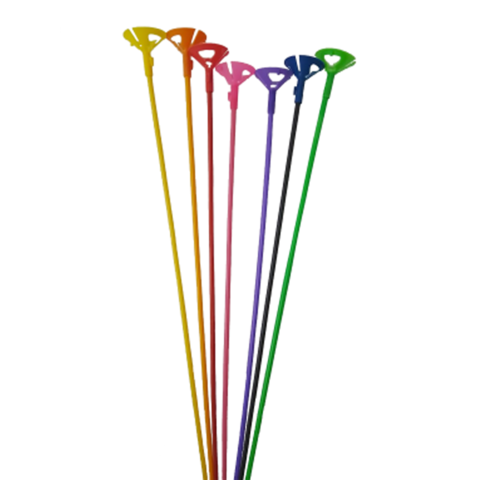 PALITO PORTAGLOBO XL (70 CM)X 24 UN. MULTICOLOR