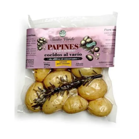 Papines Cocidos Envasados al Vacío Sueño Verde 400grs