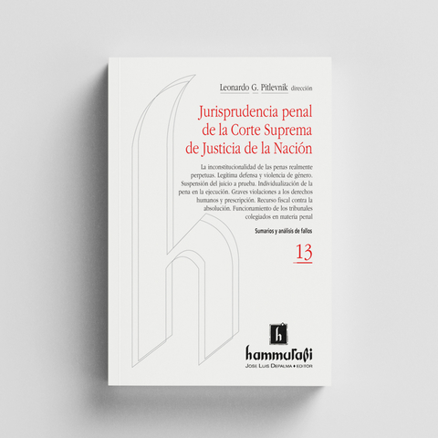 Pitlevnik - Jurisprudencia penal CSJN 13
