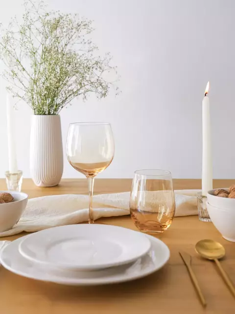 Plato playo stoneware monaco blanco x6 piezas