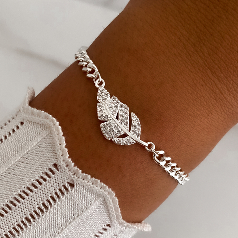 PULSERA GRUMET BLATT 19CM