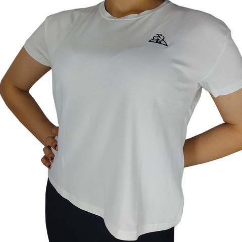 REMERA LE COQ DAMA ALGODON BLANCO 23153