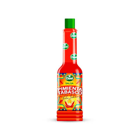SALSA PIMIENTA TABASCO ROJAS -60gr-CHOVI