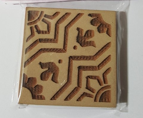 Sello Bajo Relieve 5x5 cm