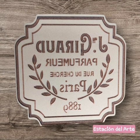 Sello Bajo Relieve 763 (10x10)