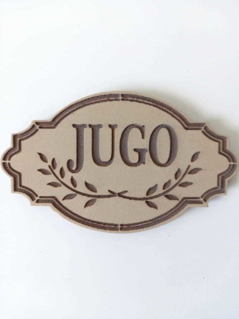 Sello Bajo Relieve 887 (10x6)