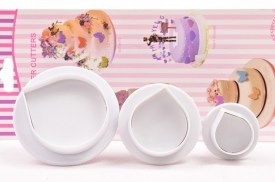 Set x 3 Cortante con Expulsor Petalos