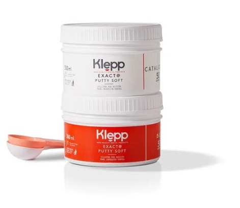 SILICONA POR ADICION EXACT@ - PUTTY SOFT NORMAL (2x 300 Ml) - KLEPP