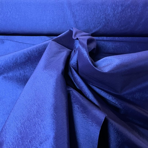 TAFETAN SPANDEX TORNASOL AZUL FRANCIA