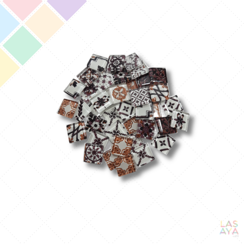 Tesela Portugal Morado 1,65 x 1,65cm x 100 Grs