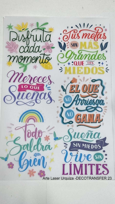 Transfer Tamaño A4 Modelo 23