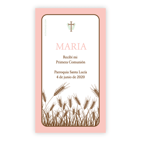 Trigos Rosa Comunión