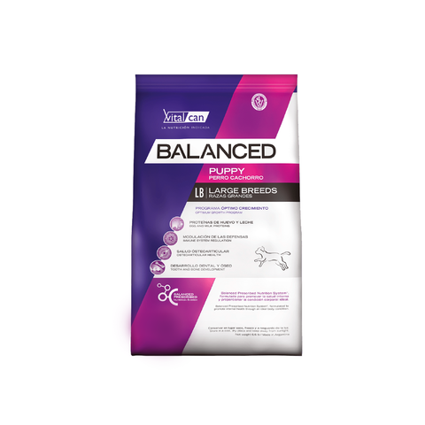 Vital Can Balanced Cachorro Raza Grande X 20 Kg