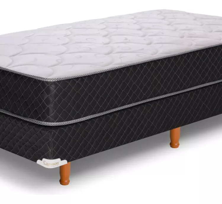 Sommier y Colchón Cannon Princess Alta Densidad 24kg/m3 90x190cm