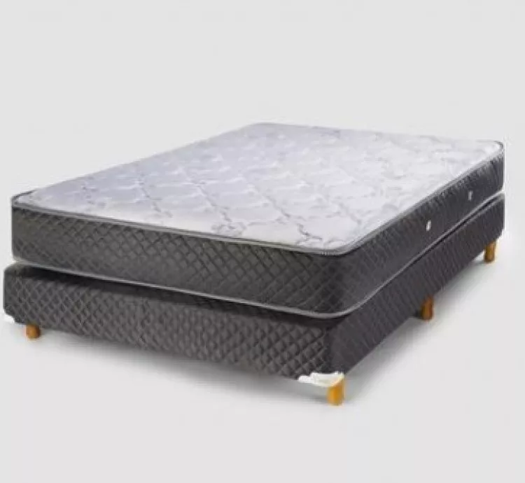 Sommier y colchon Cannon Exclusive de 140x190cm Espuma de 30kg/m3 Alta densidad